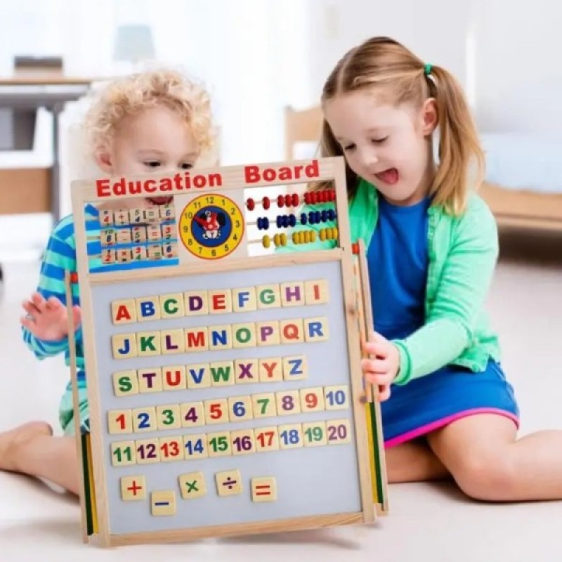 2 in 1 Educational Board - Alternate view 2 showing  color