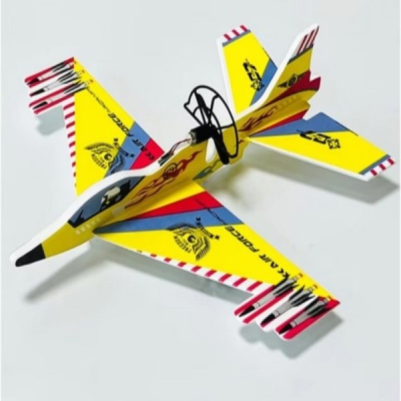 Automatic Flying Figther Airplane Toys - Alternate view 3 showing  color