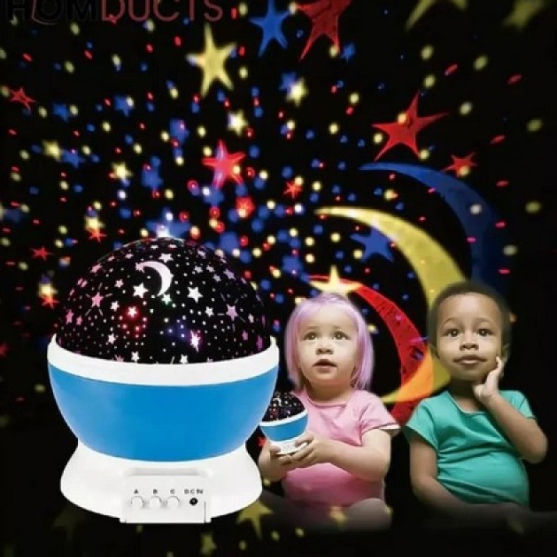 Star Master Dream Rotating Projection Lamp - Table Lamp - Main view showing full design